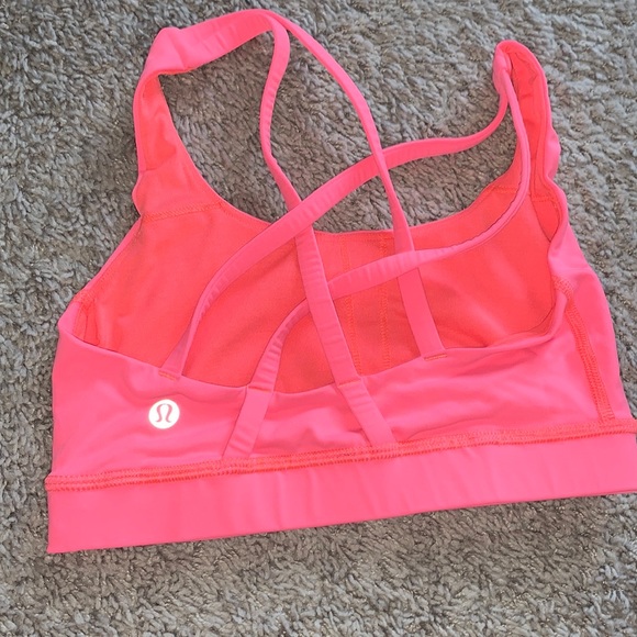 lululemon athletica Other - neon pink lululemon sports bra